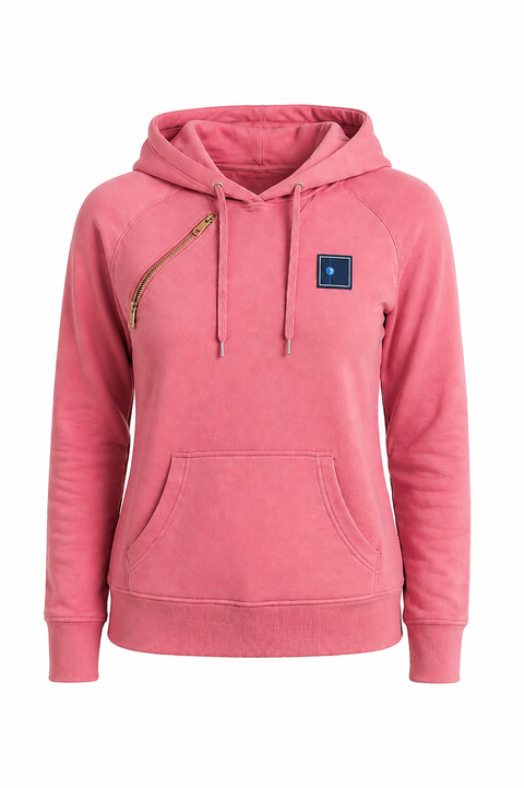 Chest port access hoody