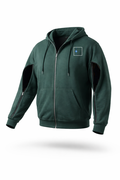Dark Hoody with zipper