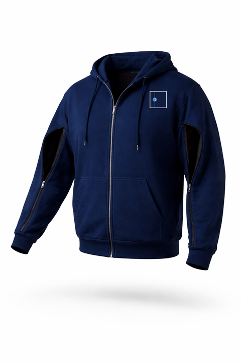 Dark Hoody with zipper
